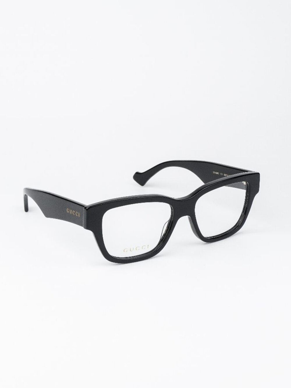 Gucci Women Eyeglasses Black Square GG1428O 001 NEW AUTHENTIC